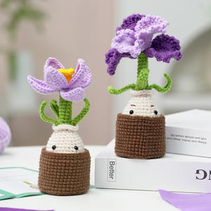 Kit de <span class=keywords><strong>crochet</strong></span> Diy décoration de beaux animaux avec <span class=keywords><strong>livre</strong></span> d'instruction et vidéo - Product Image 2