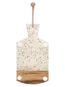 Planche à découper de cuisine en bois massif durable avec bords arrondis |   Grande planche à découper en bois pour hôtel - Product Image 4