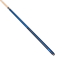 Queues de billard professionnel de haute qualité en acier inoxydable avec joint central en ébène