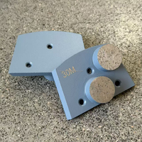 Segment de meulage diamanté de qualité européenne, forme trapézoïdale, pour béton et terrazzo
