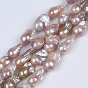 Zhuji Natural Freshwater Keshi Pearls Baroque Irregular <b>Beads</b> for DIY Necklace Bracelet White <b>Color</b> Semi Finished - Product Image 3