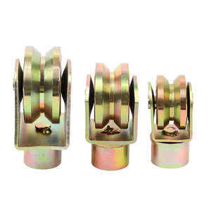 Modern tasarım 360 ° dönen çelik sürgülü kapı kasnağı 360 ° yön tekerlek kapı ve pencere silindirleri otel uygulamaları için - Product Image 3