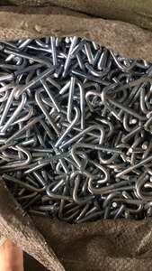 Zincado Preço De Fábrica J Tipo Parafuso Parafuso De Gancho De Telhadura J Parafuso De Gancho Com Porca E Arruela - Product Image 6