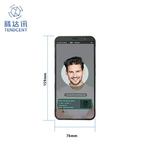 Portable Mobile Face Recognition <b>Terminal</b> Handheld IC/NFC Check-In Employee Attendance Statistics WIFI Network Construction Site - Product Image 1