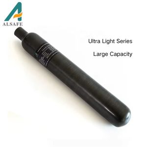 ALSAFE ad alta pressione 700cc 4500psi composito 0.7l serbatoio aria Ultra leggero Paintball 300bar 700 in fibra di carbonio bombola a Gas - Product Image 1
