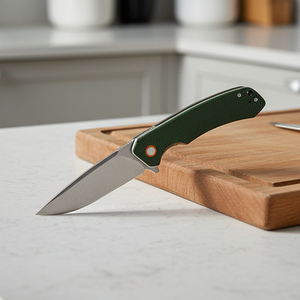 Couteau pliant personnalisé en acier D2, lame en acier, manche en aluminium traité CNC, portable, pour la chasse, le camping, les outils EDC, couteau tactique - Product Image 4