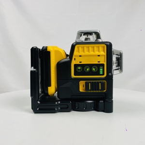 เครื่องวัดระดับเลเซอร์เส้นสีเขียวไร้สาย 12V, เครื่องมือปรับระดับแนวนอนและแนวตั้งอัตโนมัติ - Product Image 1