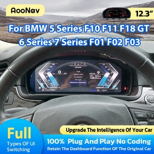 Pantalla LCD Digital para Automóvil BMW Serie 5 F10 F11 F18 GT Serie 6 Serie 7 F01 F02 F03 2013-2019, Tablero de Instrumentos, Velocímetro - Product Image 2