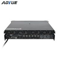 Aoyue DSP-10Q équipement de sonorisation amplificateurs 4 canaux écran tactile sapin puissance amplificateur de son dsp