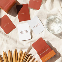 Jeu de cartes de couple conversationnel Cartes à jouer de couple personnalisées pour adultes Cartes de fête