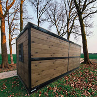 Maison Conteneur Pliante Modulaire Extensible – Appartement Préfabriqué en Acier de Luxe à Montage Rapide