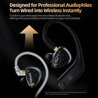 Écouteurs intra-auriculaires sans fil KZ AN01 TWS ANC HIFI BT5.4 LDAC avec technologie hybride et suppression du bruit