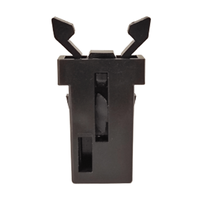 Mini-panneau de commande intelligent pour maison connectée avec verrou rotatif en plastique, plaque arrière, fonctionnement à une main, fixation en nylon, accessoire pour appareil IoT