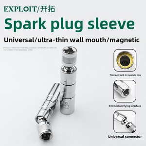 Khai Thác phổ từ Spark Plug tay áo tùy chỉnh OEM mở rộng 14mm-16mm xe xe máy loại bỏ cờ lê công cụ ổ cắm sản phẩm - Product Image 2