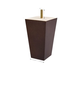 Pieds de meubles carrés filetés pour lits, 15 cm, pieds de remplacement pour canapé, pieds de lit en bois massif de haute qualité - Product Image 2