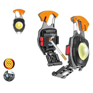 Multifunzione all'aperto impermeabile portachiavi luce da lavoro magnetica LED AA cacciavite interruttore accendisigari transfrontaliero - Product Image 6