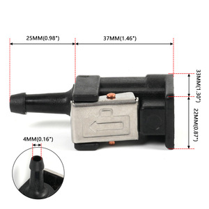 Connecteur de tuyau d'huile pour moteur hors-bord, adaptateur femelle d'entrée et de sortie de 6mm, pour réparation et remplacement du moteur de bateau, matériau ABS - Product Image 4
