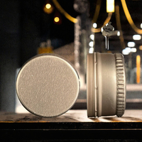 Capuchon ROPP en aluminium au design métallique, écologique, réutilisable et facile à ouvrir pour diverses boissons, y compris les alcooliques