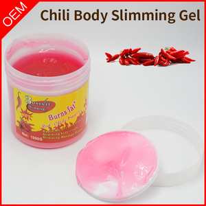 Vendita calda Private Label Chili gel Snellente massaggio del corpo di bruciare i grassi perdere peso gel di serraggio della pelle 1kg - Product Image 3