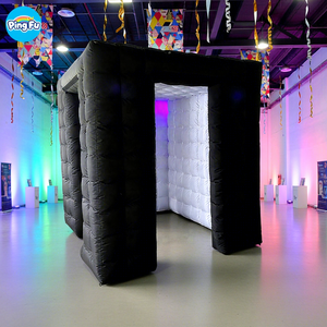 Carpa Domo Inflable Impermeable para Eventos y Fiestas, Carpa Iglú Inflable con Iluminación LED, Carpa <span class=keywords><strong>Gigante</strong></span> Inflable - Product Image 1