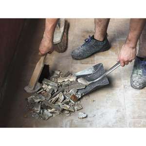 Toolland PORTE-POUSSIÈRE EN MÉTAL AVEC BROSSE - Product Image 2