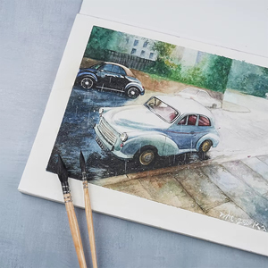 Bloc de Papel de Acuarela Personalizado de Alta Calidad para Artistas Profesionales, 100% Algodón, 300 g/m², para Pintar y Dibujar - Product Image 4