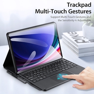 Vente en gros de haute qualité pour <span class=keywords><strong>Samsung</strong></span> Galaxy Tab <span class=keywords><strong>S9</strong></span> + / <span class=keywords><strong>S9</strong></span> FE + DUX DUCIS TK Series Wireless Keyboard Tablet Case - Product Image 6