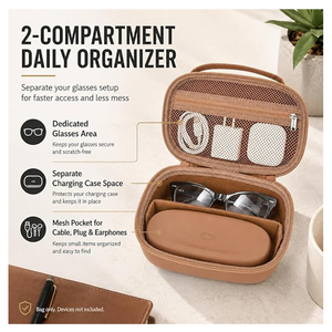 Estuche <span class=keywords><strong>de</strong></span> Carga Personalizado <span class=keywords><strong>de</strong></span> Fábrica para Gafas Inteligentes Ray-Ban Meta Wayfarer/Skyler/Headliner/<span class=keywords><strong>Oakley</strong></span> - Product Image 4