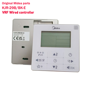 Midea VRF Wired Remote Controller KJR-29B/BK-E 17317100A00774 Air Conditioner Wall Mounted HVAC Control Panel - Product Image 1