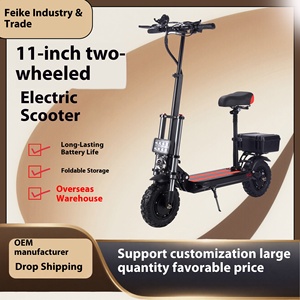 Scooter Plegable de 200 kg de Carga, Motor de 1000w, Asiento Extraíble, Luz Grande, Alcance de 60 km, Ideal para Viajes y Desplazamientos, Bicicleta Eléctrica Jyop-fk Jyop- - Product Image 3