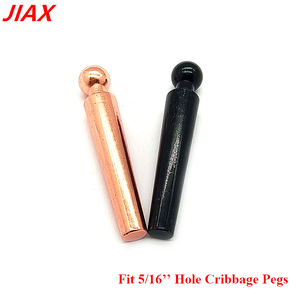 Cao Cấp 1/4 ''Cribbage Pegs 63Mm Chiều Dài Vòng Thiết Kế Phù Hợp 1/4' 'Lỗ Bảng Trò Chơi Xách Tay Kim Loại Lớn Cribbage Pegs 4 Màu - Product Image 4