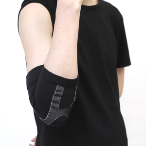 Nén Spandex cánh tay khuỷu tay cú đúp chống trượt khuỷu tay thở hỗ trợ cho cho quần vợt bóng rổ - Product Image 2