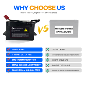 Batteria Personalizzata <span class=keywords><strong>LifePO4</strong></span> Impermeabile per Bicicletta Elettrica, IP65, Resistente per Uso Esterno, Certificata CE, Lunga Durata - Product Image 3
