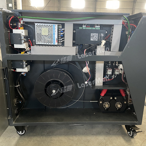 เครื่องเชื่อมเลเซอร์แบบพกพา น้ำหนักเบา 1500 วัตต์ <span class=keywords><strong>ระบบ</strong></span>ระบายความร้อนด้วยอากาศ <span class=keywords><strong>4</strong></span> in 1 <span class=keywords><strong>เชื่อม</strong></span> ตัด ทำความสะอาด ประสิทธิภาพสูง สำหรับเหล็กกล้าไร้สนิม - Product Image 6