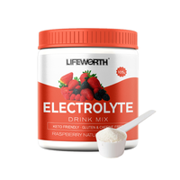 Mélange de boisson d'hydratation d'électrolytes de Lifeworth sans récupération de sucre et poudre d'électrolyte post-entraînement