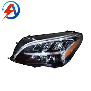 wholesale stock price auto head lights high quality automobile headlights for mercedes benz car c300 headlight w205 accessories