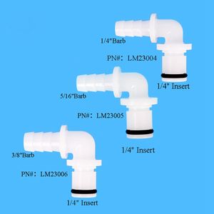 Conector Rápido de Plástico con Válvula de 1/4'', 5/16'', 3/8'' con Acoplamiento Macho en Codo y Conexión Rápida a Manguera de 90 Grados - Product Image 3
