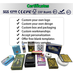 Impression de logo personnalisé cartes à jouer en PVC étanches et durables résistantes à la courbure pour un nettoyage facile pour les jeux de voyage en <span class=keywords><strong>famille</strong></span> en plein air - Product Image 6