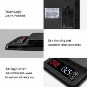 High Quality Household Food <strong>Weighing</strong> 5kg Commercial <strong>Electric</strong> Usb Digital Kitchen <strong>Scale</strong> - Product Image 5