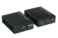 Extender HD Cascade Audio Video 120m Rx Tx Melalui Cat6 IP