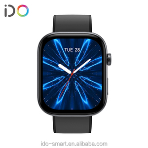 ساعة ذكية عصرية عالية الجودة iOS andAndroid متتبع النشاط جهاز تعقب النوم جهاز تذكير المكالمات AI Voice Assistant مربع - Product Image 1