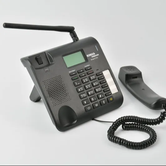 Teléfono inalámbrico de escritorio ET301 CDMA450 Mhz Teléfono inalámbrico fijo Batería de 1200mAh