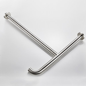 Barre d'appui pour salle de bain YJL en acier inoxydable 304, forme en T, antidérapante, pour la sécurité des toilettes, utilisation domestique - Product Image 3