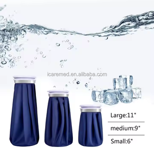 Compresse froide réutilisable, sacs de glace et bouillotte pour blessures, thérapie par le froid et soulagement de la douleur avec enveloppe de soutien élastique - Product Image 5