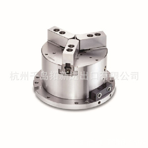 Mandrin hydraulique pneumatique à 3 mors Taiwan Qiandao MB-06, diamètre extérieur 250 mm, pour utilisation verticale - Product Image 1