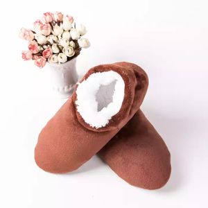 Pantuflas R1046 para Hombre, Talla Grande 48, Pantuflas de Invierno para Hombre, de Gamuza y Felpa, Zapatos de Casa, Pantuflas Suaves y Cálidas - Product Image 4