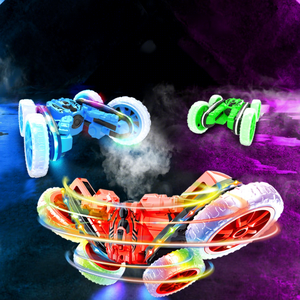 Voiture télécommandée 360 voiture télécommandée rotative avec lumière et pulvérisation entraînement 2.4Ghz jouets <span class=keywords><strong>de</strong></span> contrôle pour enfants jouets d'intérieur et d'extérieur - Product Image 4