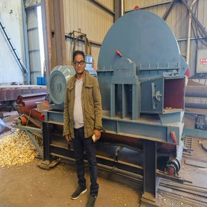 Long-service 220KW High Efficiency Industrial Heavy Duty Disc Wood Log Chipper Machine For <b>Paper</b> Pulp Production - Product Image 4