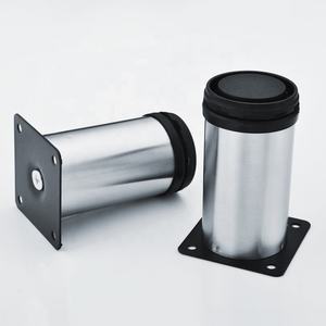 Gambe per mobili da tavolo regolabili cromate per piedini del divano - Product Image 3