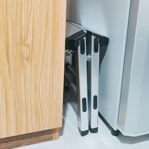 Escalera de aluminio para el hogar, escalera plegable Flexible, escalera plegable portátil, <span class=keywords><strong>silla</strong></span> para acampar al aire libre, pesca - Product Image 5